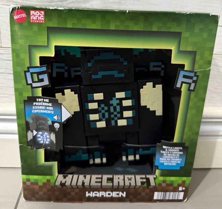 Фігурки майнкрафт Варден Маттел Minecraft Minecraft Warden Mattel