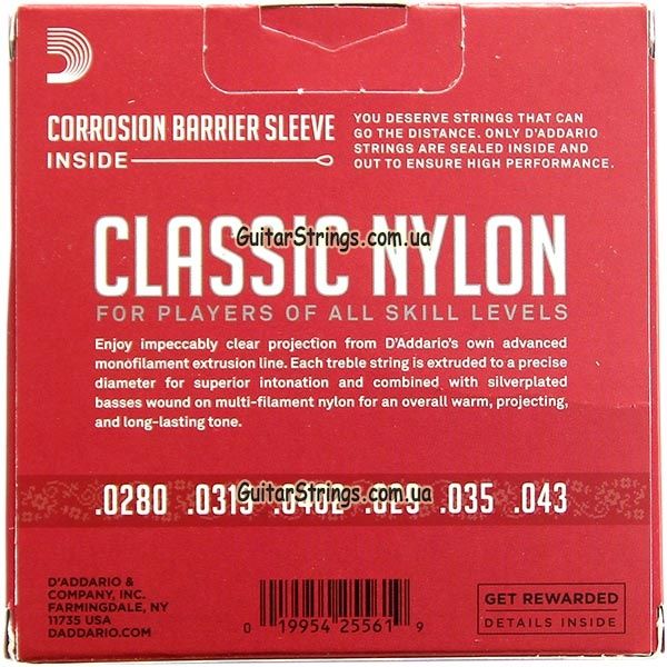 Струны Ernie Ball, D'Addario, Martin, Savarez, для классической гитары