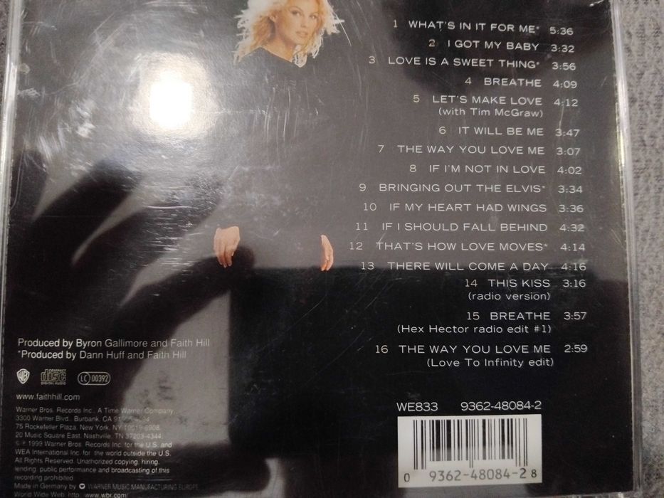 Faith hlll Breathe em cd novo