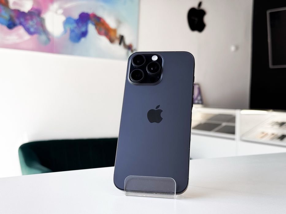 iPhone 16 Pro Max 256 GB Czarny Super Stan 100% bateria Sklep Gwarancja