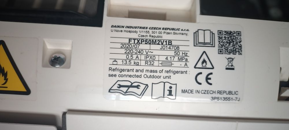 Кондиціонер Daikin  FTXP50M2V1B