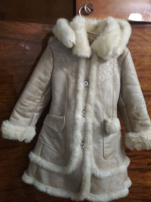 Дублёнка на девочку