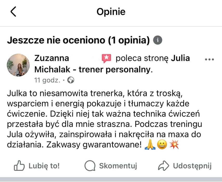 Trener Personalny/Treningi Personalne