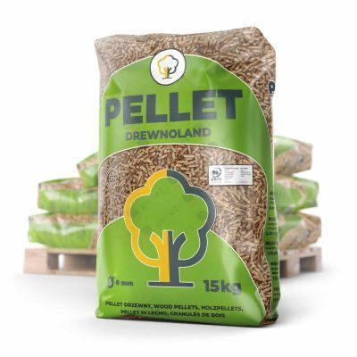 PELLET drzewny najwyższa jakość wysokokaloryczny  DĘBOWY DREWNOLAND