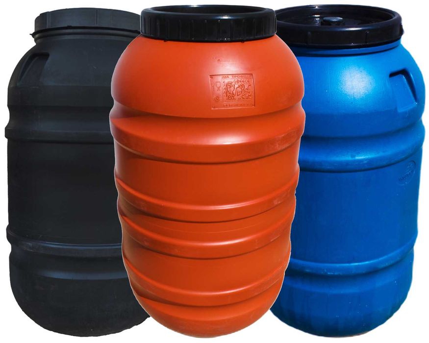 Zbiornik na wodę  Beczka 220l 3 kolory- Wysyłka Używane