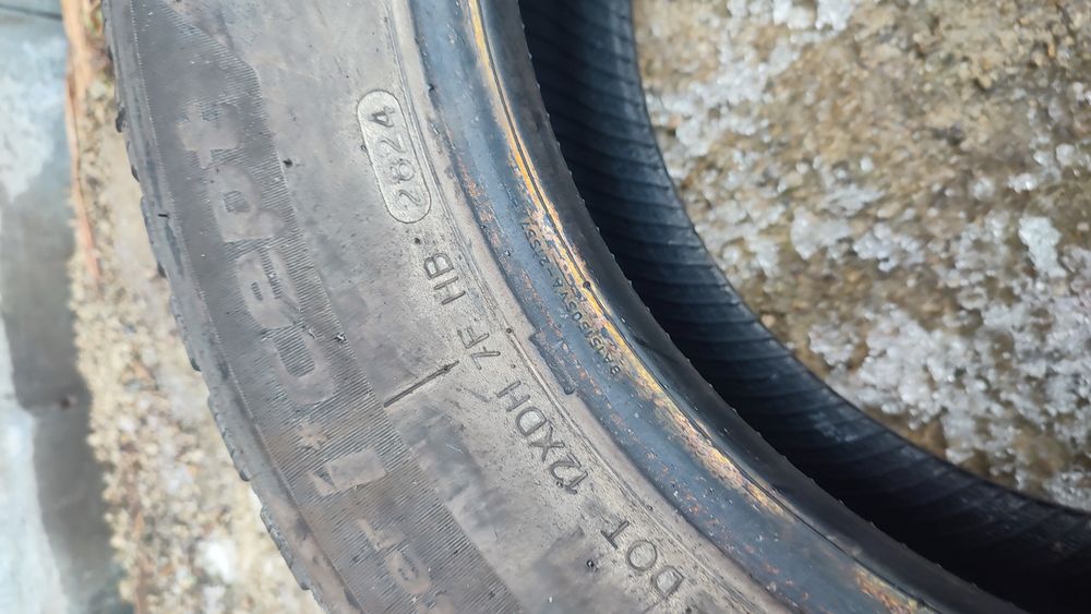 Автошини,колеса 195.65.155,Hankooк,24р.в 8.5мм,зима