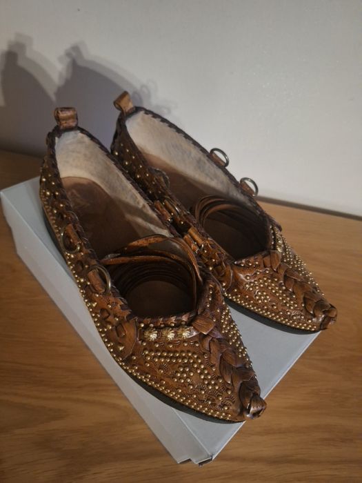 Kierpce zelowane z ćwiekami