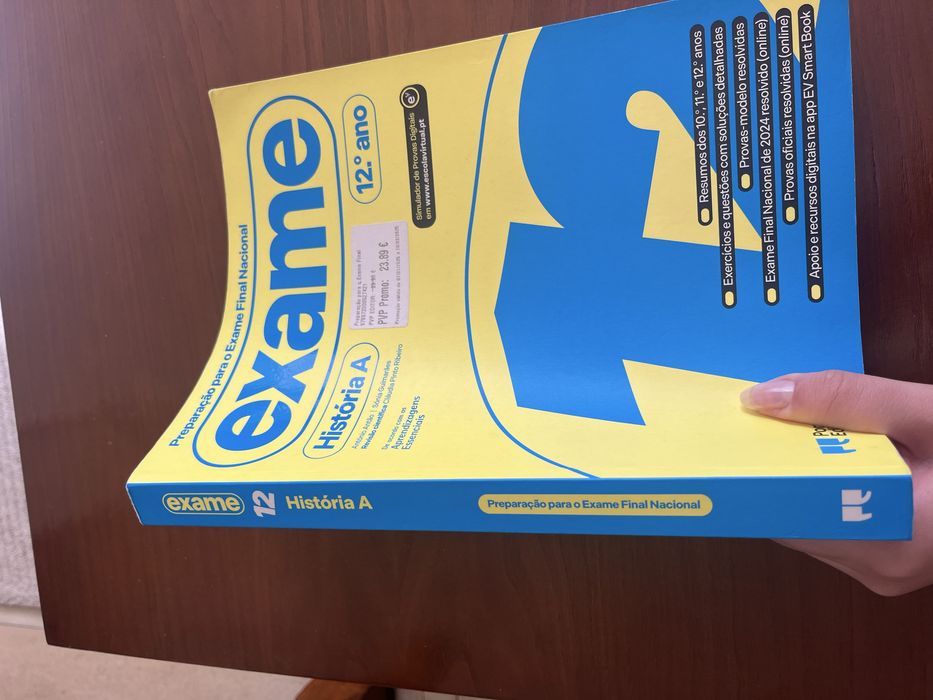 Livro Preparacao Exame Nacional Historia A