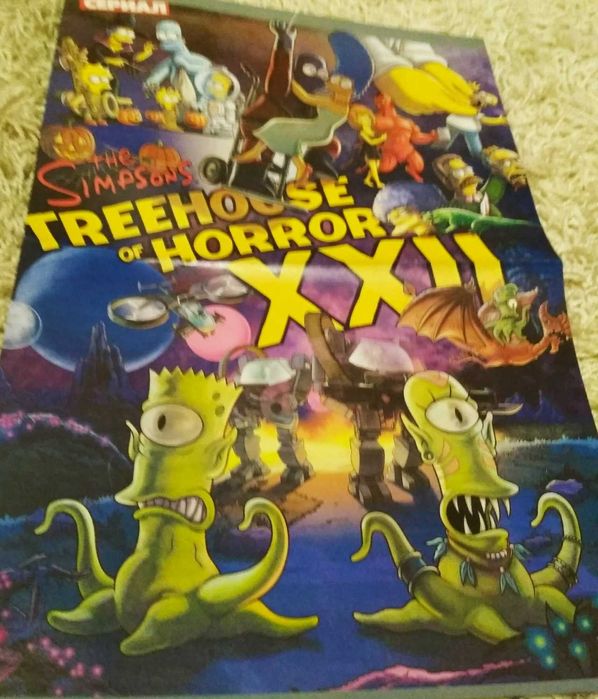 Плакаты  ,постеры    мульт Симпсоны , Бaрт Симпсон