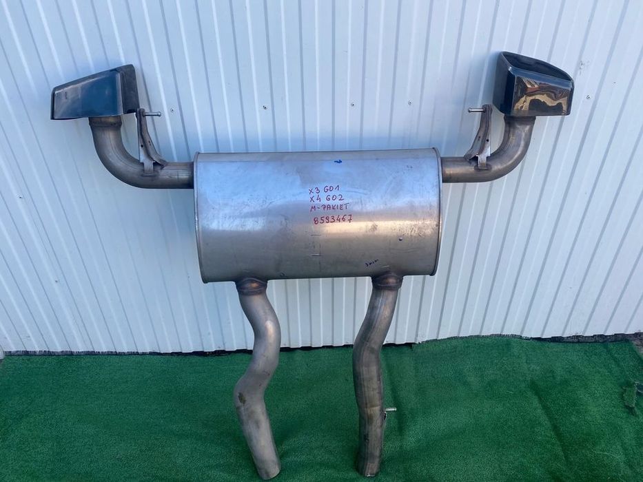 tłumik układ wydechowy do bmw x3 g01 m-pakiet