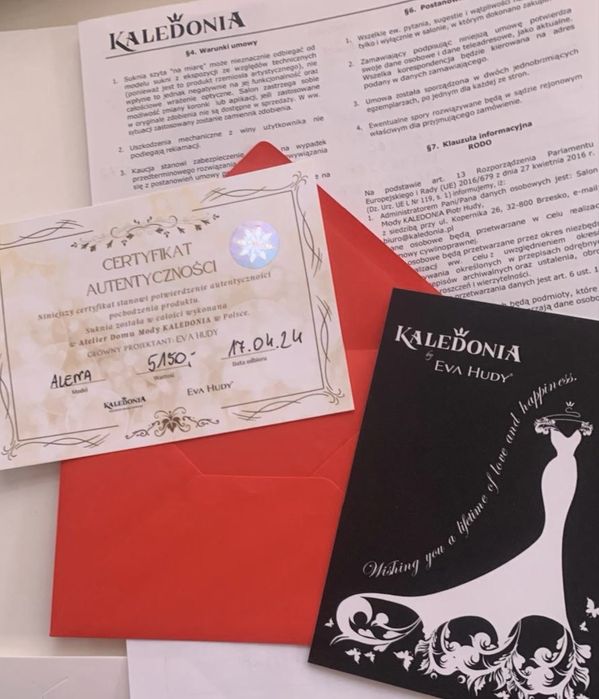 Suknia Slubna KALEDONIA