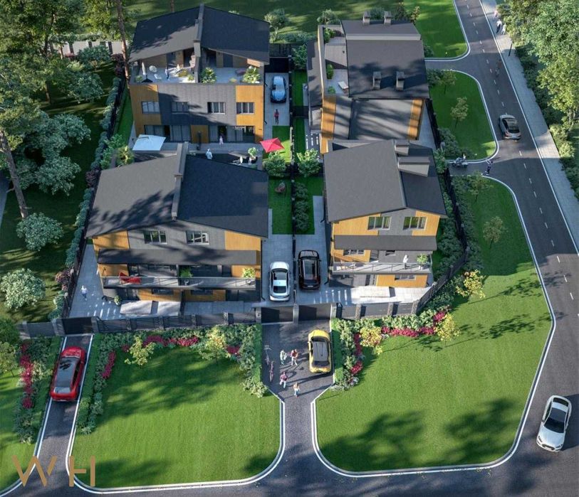 Без %, будинок 193 м² з терасою на даху 31 м² у КМ Dream Hill, ГАЗ, ділянка, паркомісце, Віта-Поштова