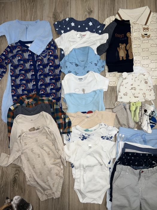 Набір одягу Пакет речей від 0- до 6 місяців 62 розмір, 56 розмір, 68 р