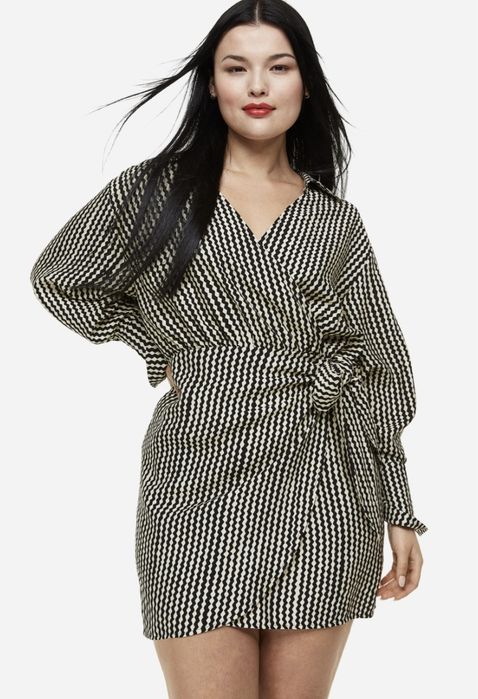 Сукня на запах коротка H&M