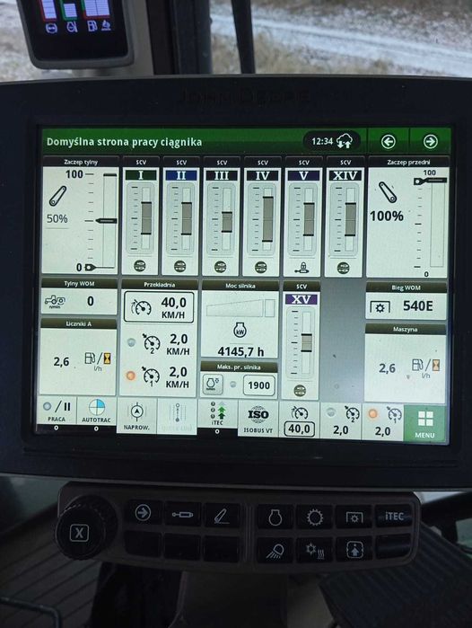 Ciągnik rolniczy John Deere 6R185