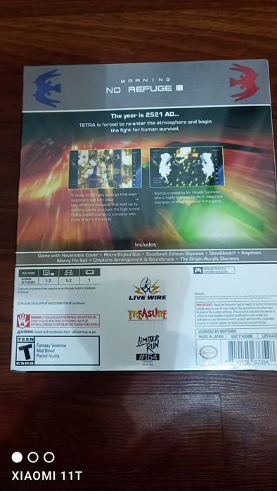 Nintendo switch Radiant Silver Gun edição de colecionador