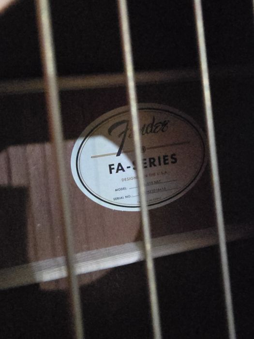 Violão fender  FA-115 NAT