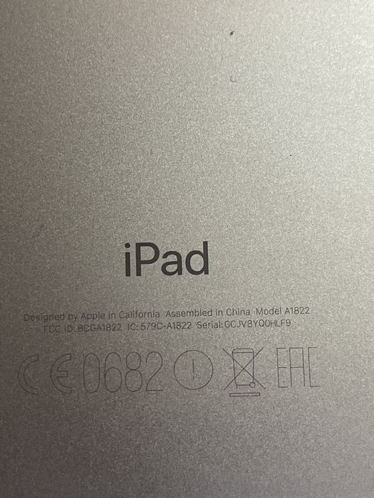 iPad с Европы под паролем