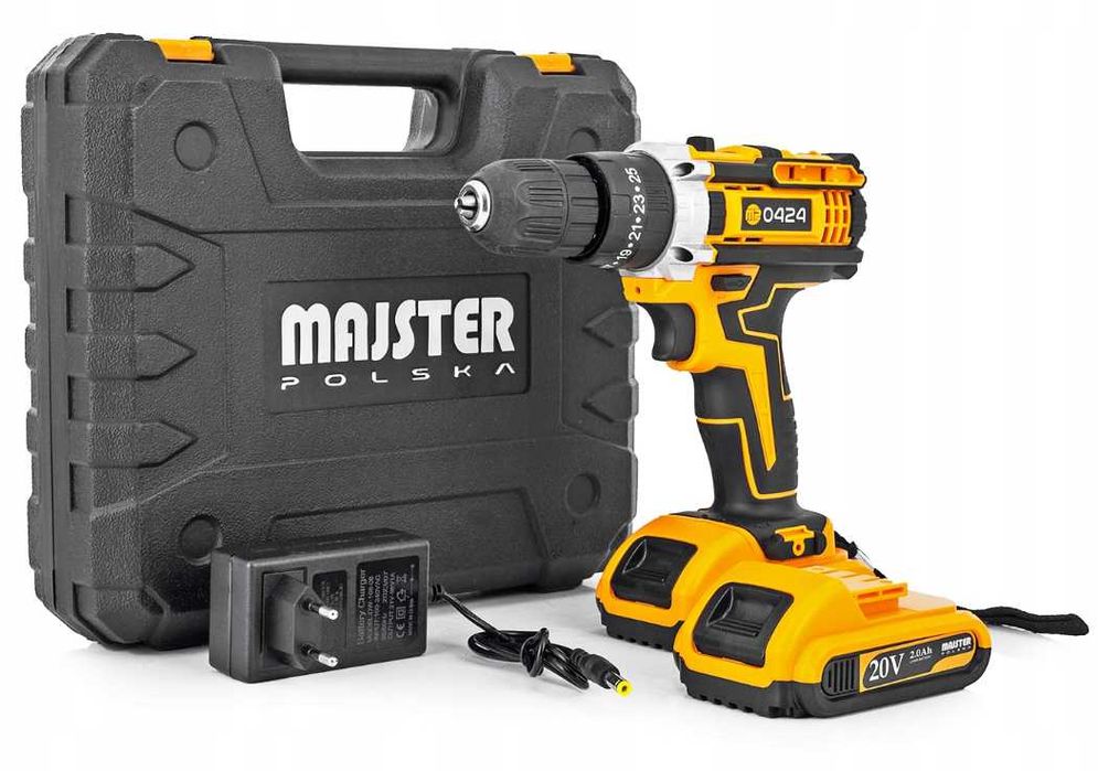 Udarowa Wiertarka Wkrętarka Akumulatorowa Aalizka 2xaku 20v