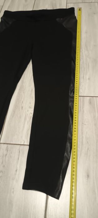 Spodnie legginsy z lampasami rozmiar M/L