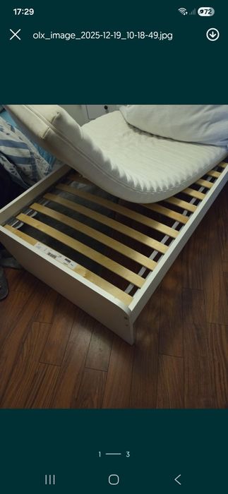 Cama Ikea Usada com Colchão