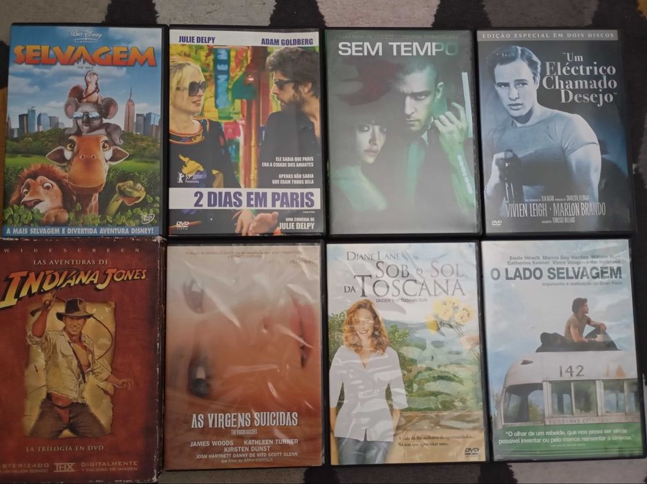 DVDs EXC ESTADO.À unidade ou toda a Coleção. Desde 2€.