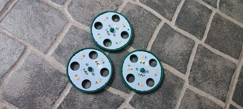 Pack 3 tampas com led  propagadores para plantas com cabos