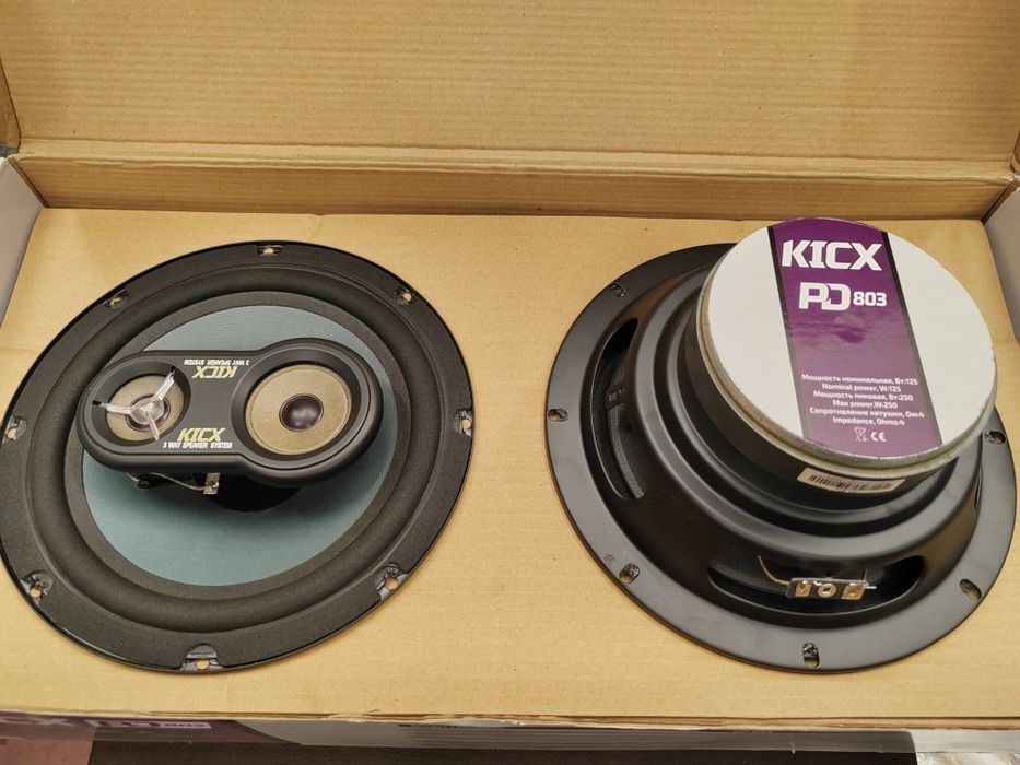 Коаксиальная акустика Kicx PD 803 динамики