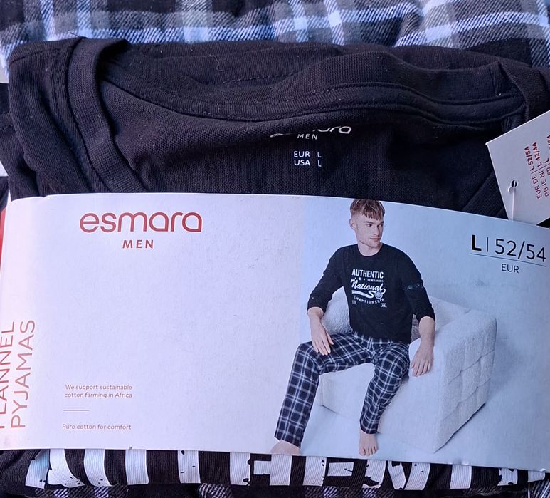 Esmara Men  piżama męska rozmiar L 52/54