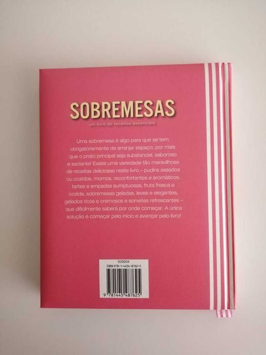 Livro "Sobremesas"