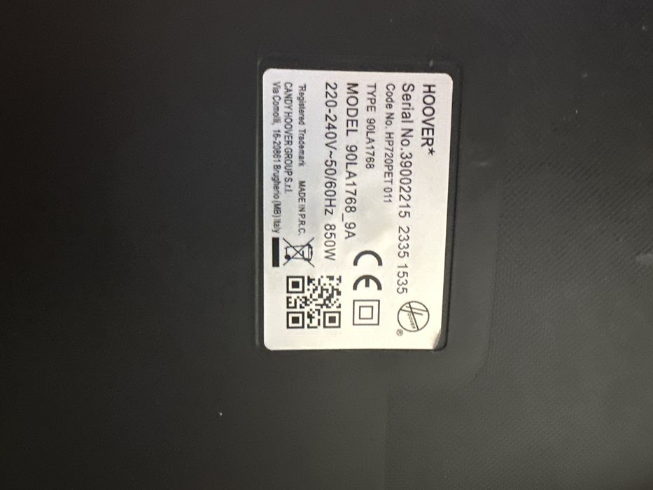 Пилосос  стаканний Hoover