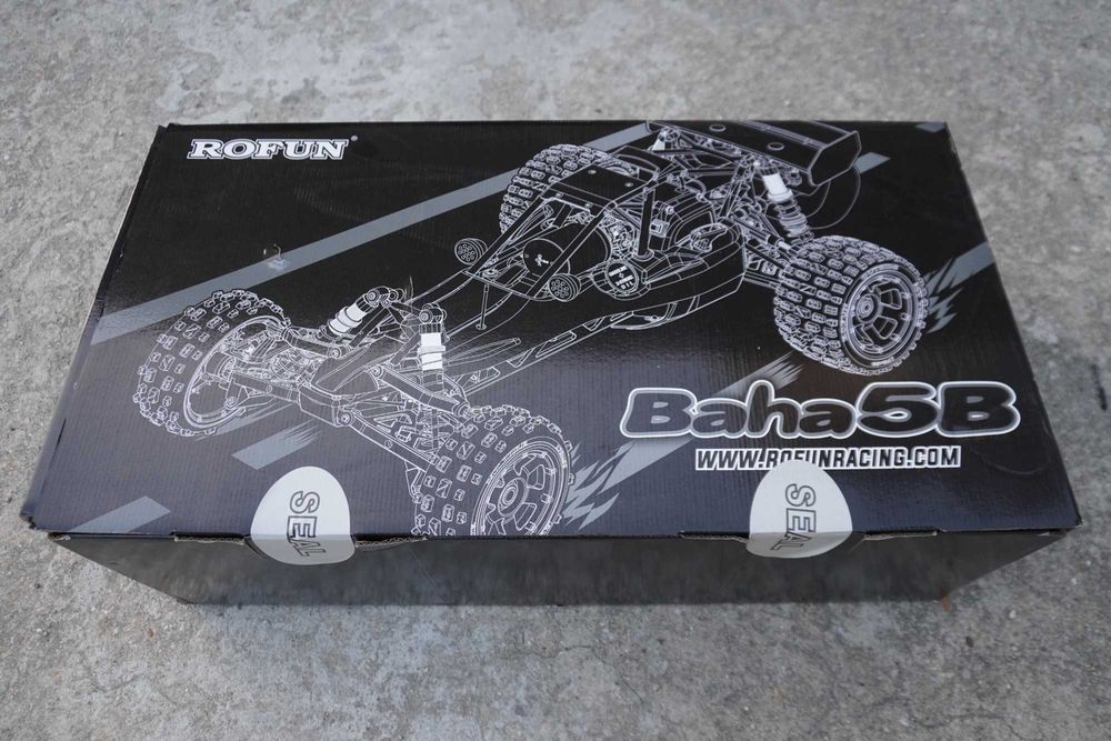 Carro RC 1:5 80KM/h Gasolina 2 Tempos 29cc ROFUN BAHA 5B