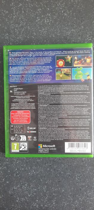 SpongeBob The Cosmic shake xbox one wersja PL