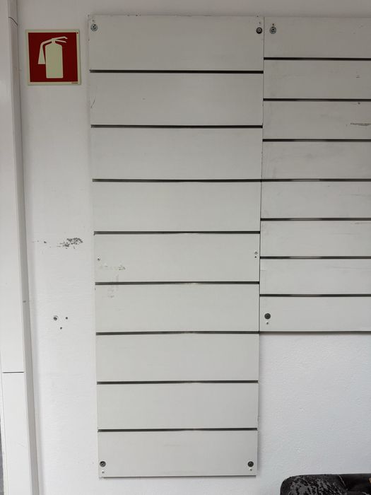 Painel Multi Sistema Expositor Branco - 1800x650x19mm