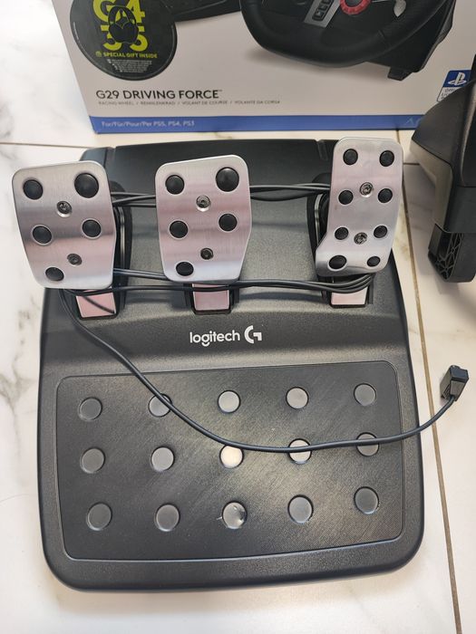 Ігрове Кермо Logitech G29 + диск Gran Turismo