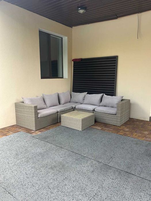 Комплект меблів для відпочинку RAVNDRUP 5м натура