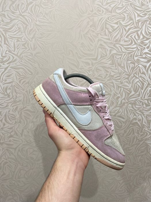 Кросівки  Nike Dunk Low Sail Pearl Pink / Teddy Bear Pink кросівки найк данк 42