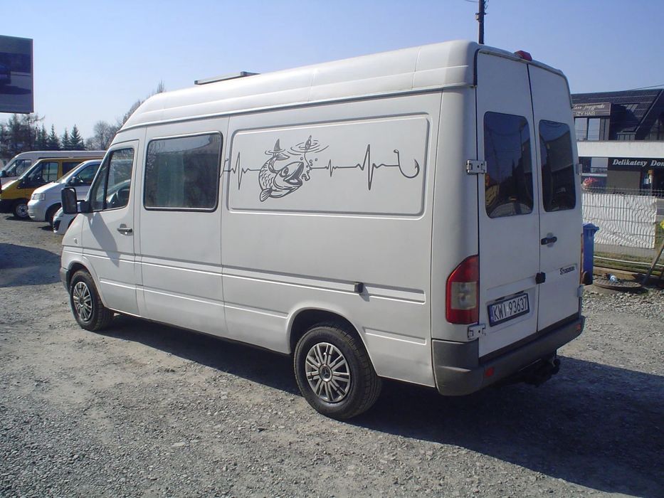 Mercedes-Benz SPRINTER  KAMPER  na ryby itp.* SOLARY* WEBASTO* TV*  Super stan!! 2006r