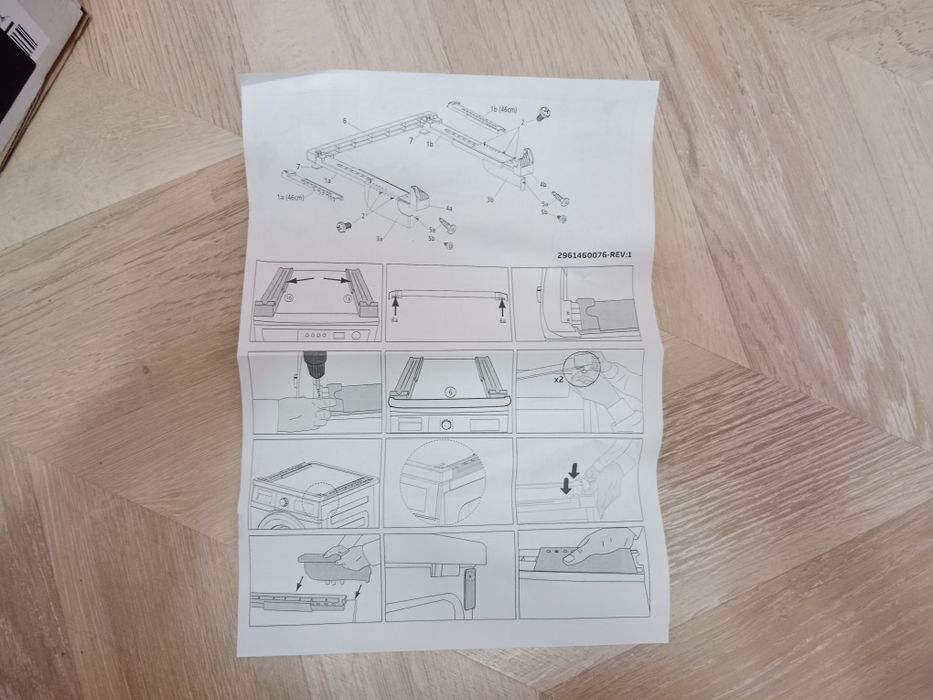 Łącznik pralka + suszarka Beko Srebrny Nowy