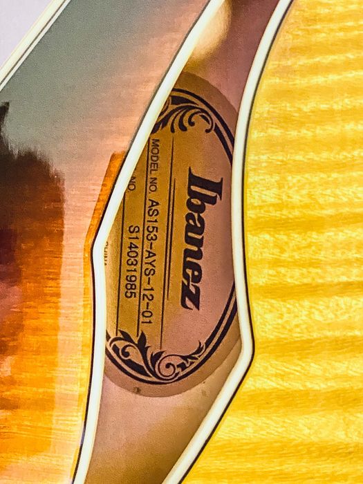 IBANEZ AS - 153 YAS Jazz Guitarra