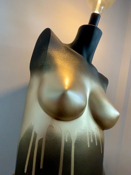 Candeeiro de mesa vintage/retro (de Manequim)