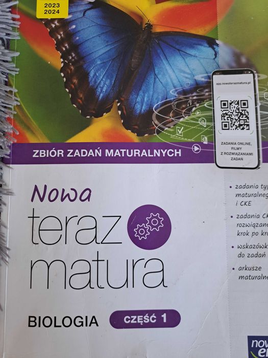 Zbiór Zadań Maturalnych Biologia cz.1 Nowa Era