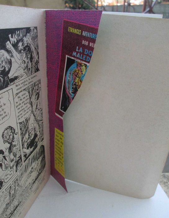 Livro BD Choc A la merci de l’ennemi 1982