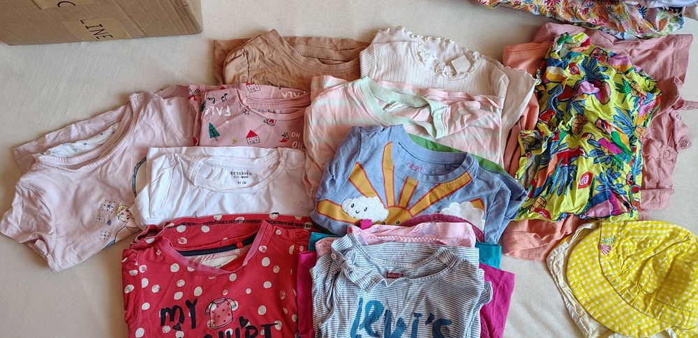 Paka ubrań dla dziewczynki, r.92