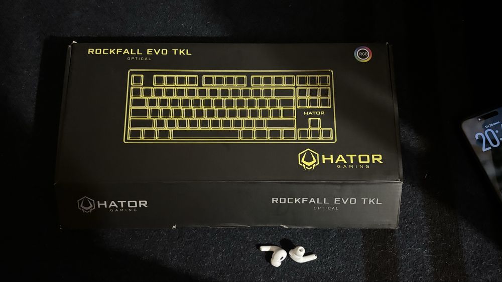 Механічна клавіатура Hator Rockfall evo tkl 80%