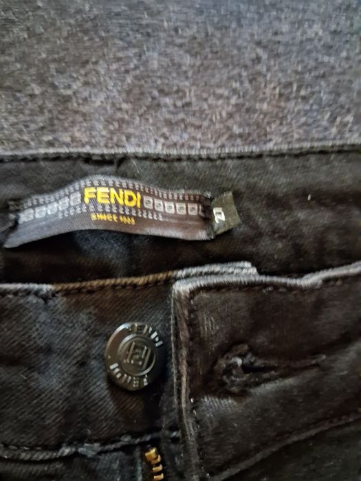 Spodnie jeansowe Fendi