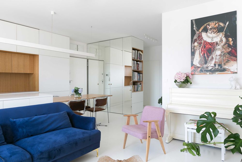 Sofa granatowa KARE DESIGN Proud Blue