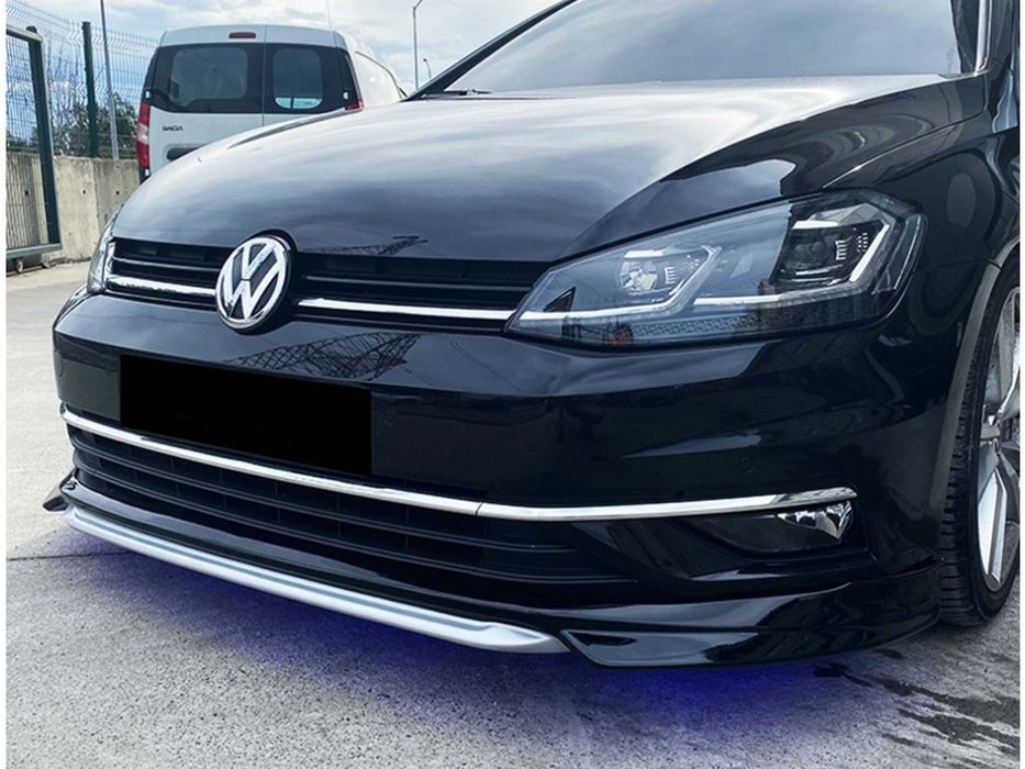 Volkswagen Golf 7 Передня Lip накладка DPT V1 (для Base 2017-2019)