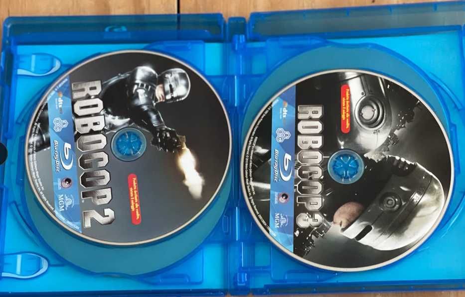 Robocop Blu-ray filmes 1, 2, 3 e 4 - NOVO