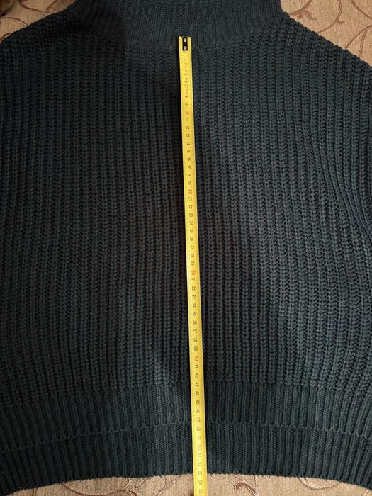 Светр оверсайз темно зелений